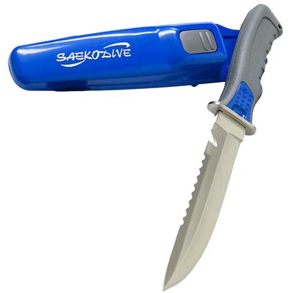 Saeko Double Edge Stainless Steel Knife Prateado