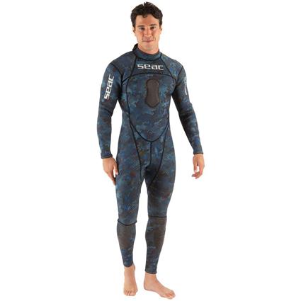 Seacsub M.lungo 1.5 Mm Semi Dry Suit Cinzento 3XL