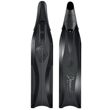 H.dessault By C4 Maxx Diving Fins Preto EU 40-41