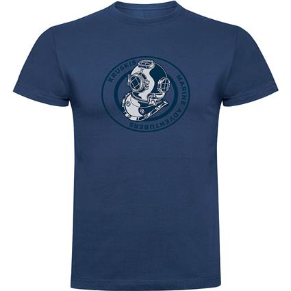 Kruskis Scuba Short Sleeve T-shirt Azul M Homem
