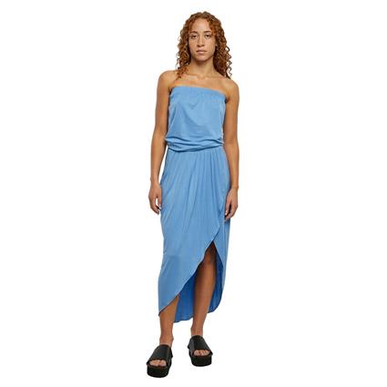 Urban Classics Viscose Sleveless Long Dress Azul 5XL Mulher