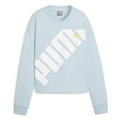 Puma Power Sweatshirt Azul XS Mulher