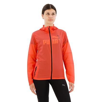 Puma Seasons Ultra Lightweight Trail Full Zip Sweatshirt Laranja M Mulher
