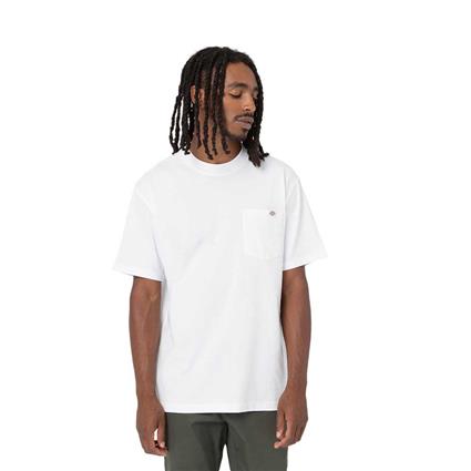 Dickies Luray Pocket Short Sleeve T-shirt Branco XS Homem