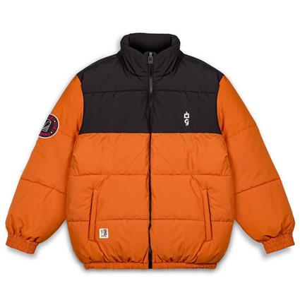 Grimey Vita Deorum Puffer Jacket Laranja 3XL Homem