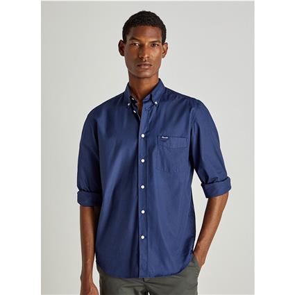 FaÇonnable Club Bd Spw Poplin Long Sleeve Shirt Azul XL Homem