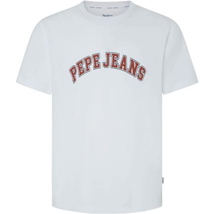 Pepe Jeans Clement Short Sleeve T-shirt Branco XS Homem