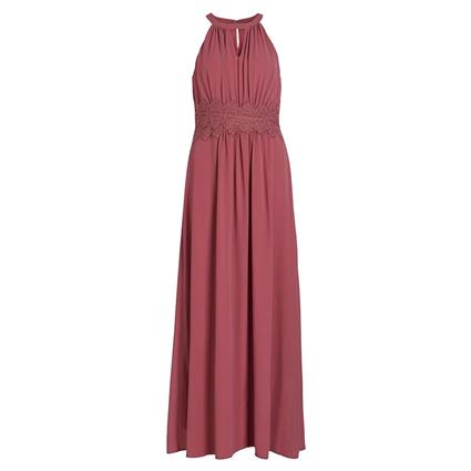 Vila Milina Sleveless Long Dress Rosa 40 Mulher