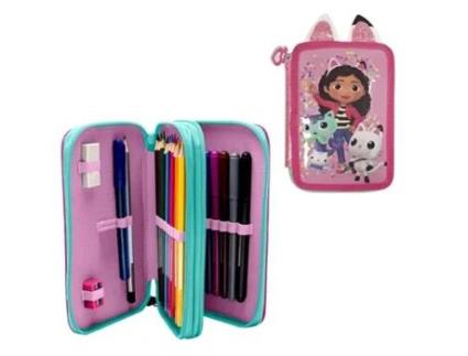 Kids Licensing Gabby´s Dollhouse Pencil Case Rosa  Homem