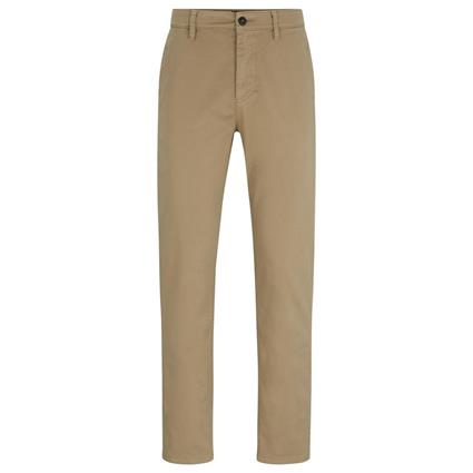 Boss 10242156 Tapered Fit Chino Pants Beige 34 / 30 Homem