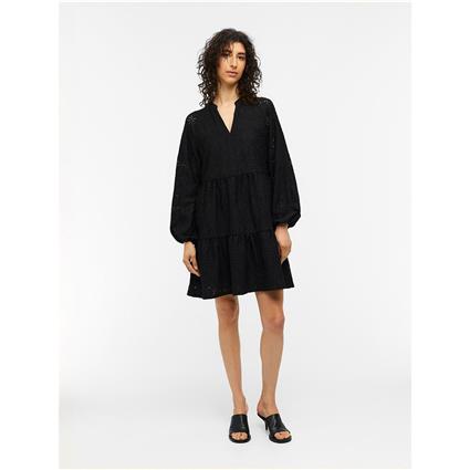 Object Feodora Gia Long Sleeve Dress Preto XS Mulher
