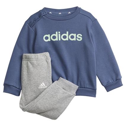 Adidas Lineage French Terry Joggers Azul 12-18 Months Rapaz