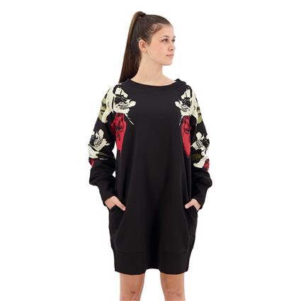 G-star Loose Graphic Long Sleeve Short Dress Preto L Mulher