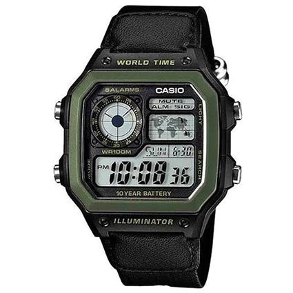 Casio 1200whb Sports Watch Verde