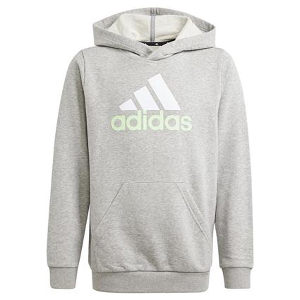 Adidas Essentials 2 Coloured Big Logo Hoodie Cinzento 7-8 Years Rapaz