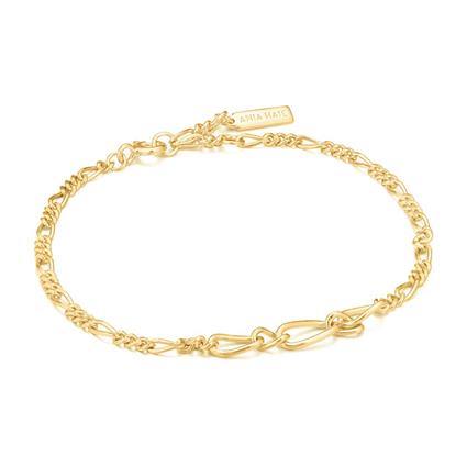 Ania Haie B021-03g Bracelet Dourado  Homem