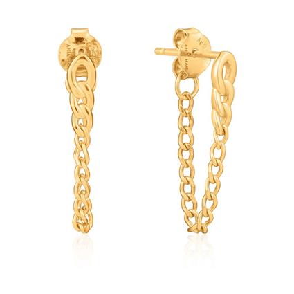 Ania Haie E021-03g Earrings Dourado  Homem