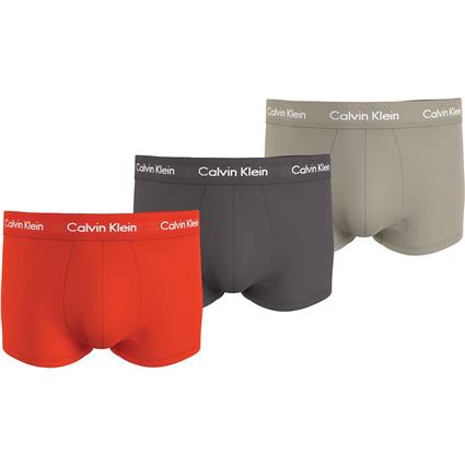 Calvin Klein Underwear Low Rise Boxer 3 Units Colorido S Homem