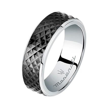 Maserati Jm422avd-11019 Ring Prateado 19 Homem
