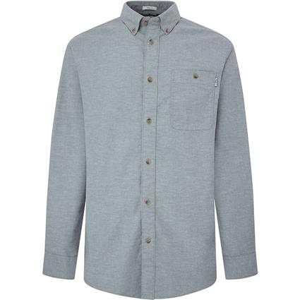 Pepe Jeans Pou Long Sleeve Shirt Cinzento L Homem