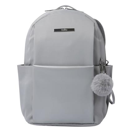 Totto Silver Adelaide 1 2.0 20l Backpack Cinzento