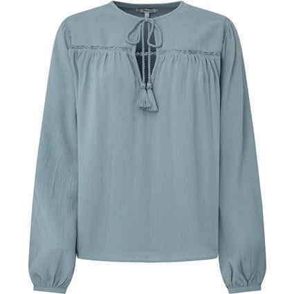 Pepe Jeans Alanis Long Sleeve Blouse Verde XS Mulher