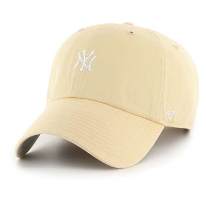 47 Mlb New York Yankees Base Runner Clean Up Cap Laranja  Homem