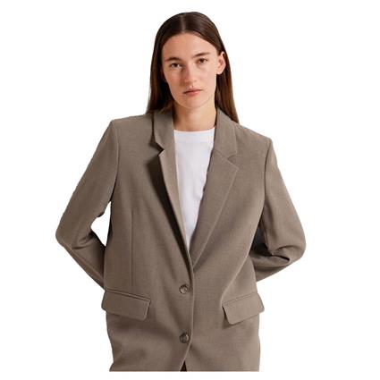 Selected Rita Relaxed Blazer Castanho 36 Mulher