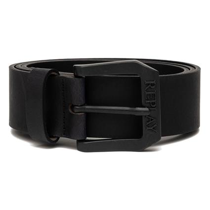 Replay Am2417.000.a3008a Belt Preto 100 cm Homem