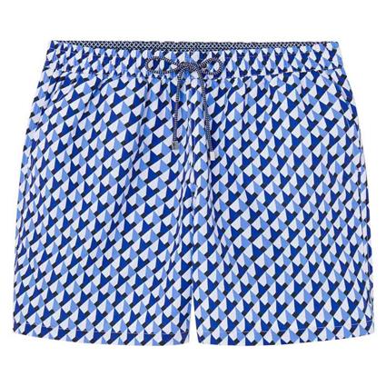 Hackett 3d Box Swimming Shorts Azul M Homem