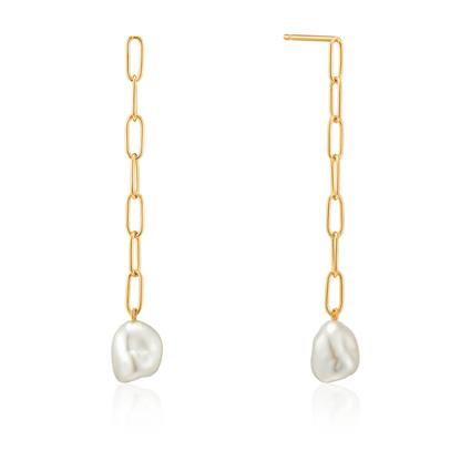 Ania Haie E019-05g Earrings Dourado  Homem