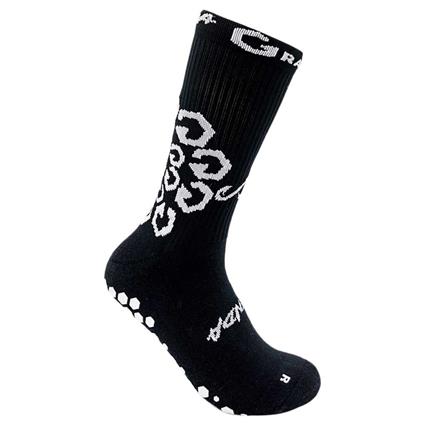 Senda Gravity Performance Grip Socks - Crew Length Long Socks Preto L Homem