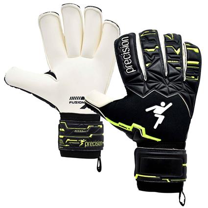 Precision Fusion X Pro Roll Finger Giga Goalkeeper Gloves Preto 11