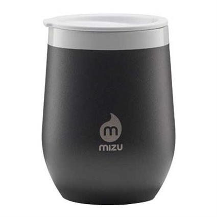 Mizu 325ml Ceramic Lining Insulatedwine Tumbler Preto