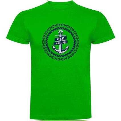 Kruskis Old Sailor Short Sleeve T-shirt Verde XL Homem