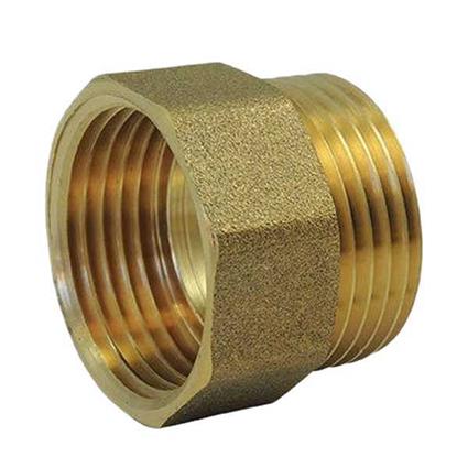 Midinox Male-female Threaded Sleeve Dourado 2´´