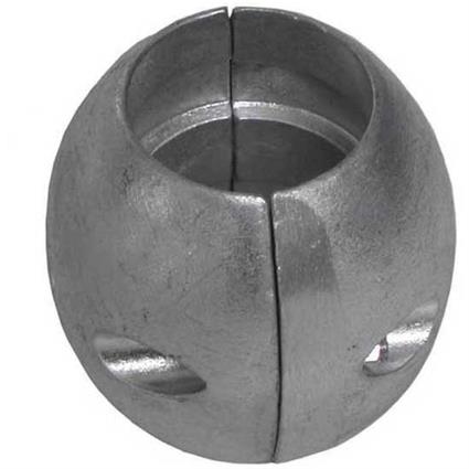Super Marine Anoah8 Shaft Nut Aluminium Anode Prateado 40 mm