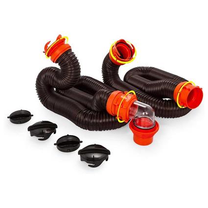 Camco Rhinoflex 6 M Hose Set Laranja