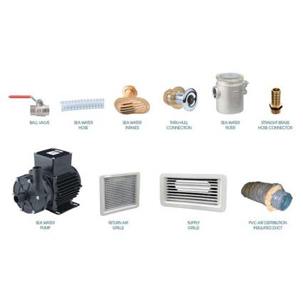 Vitrifrigo Macs 16000 Accessory Set Prateado