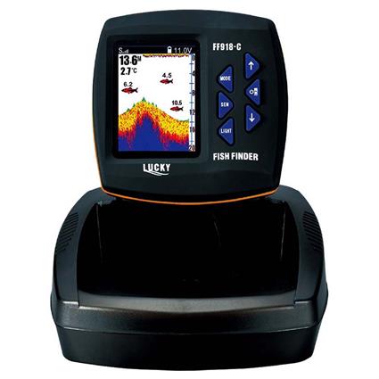 Lucky Spear Fishfinder Preto