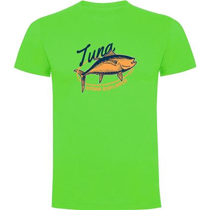 Kruskis Ocean Explorer Short Sleeve T-shirt Verde L Homem
