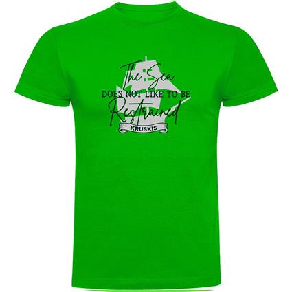 Kruskis Restrained Short Sleeve T-shirt Verde L Homem