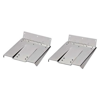 Uflex Stainless Steel Trim Support Plate Prateado 30.5 x 45.7 cm