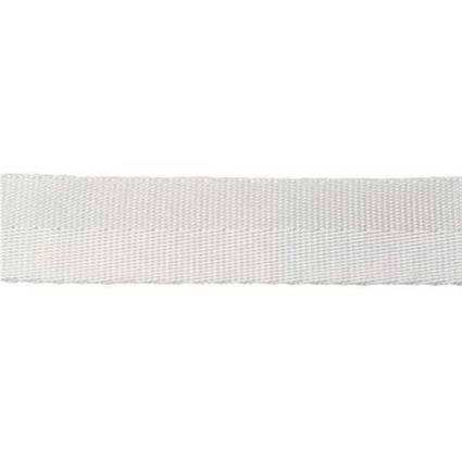 Lindemann 100 M Standard Polyester Girth Strap Branco 25 mm