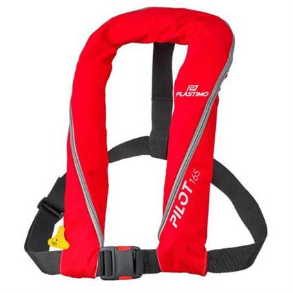 Plastimo Pilot 165 Hammar Inflatable Lifejacket Vermelho