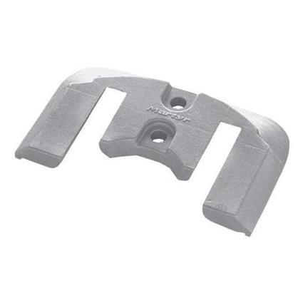 Super Marine Mercury Bravo I-ii-iii Aluminium Plate Anode Prateado 178 x 108 x 14 mm