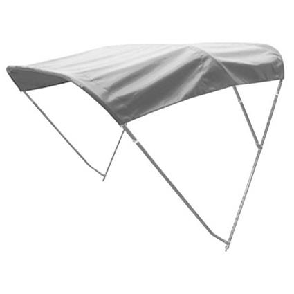 Trem Stainless Steel Bimini Awning Set Prateado 205-225 cm