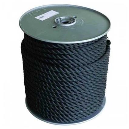 Gleistein Ropes Geo Twist 100 M Rope Prateado 18 mm