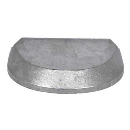 Super Marine Volvo Sx-drive Base Zinc Plate Anode Prateado 145 x 103 x 37 mm