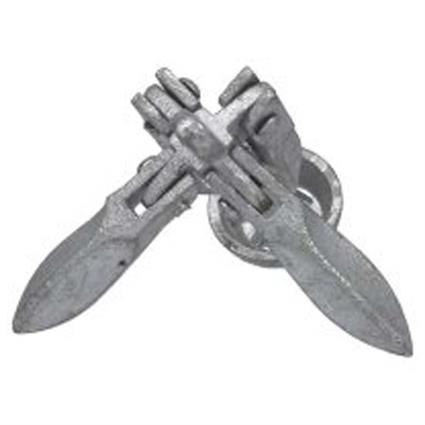 4water Tulip Anchor Prateado 6 kg